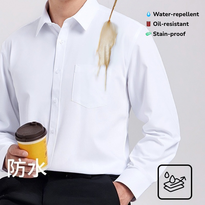Office Tech For Men - Camisa Masculina Impermeável e Resistente a
