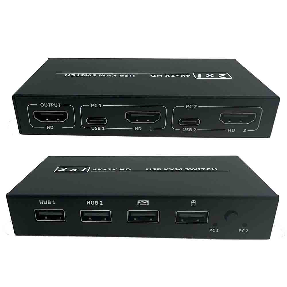 Hdmi Matrix Switch - Caixa de comutação KVM compatível com