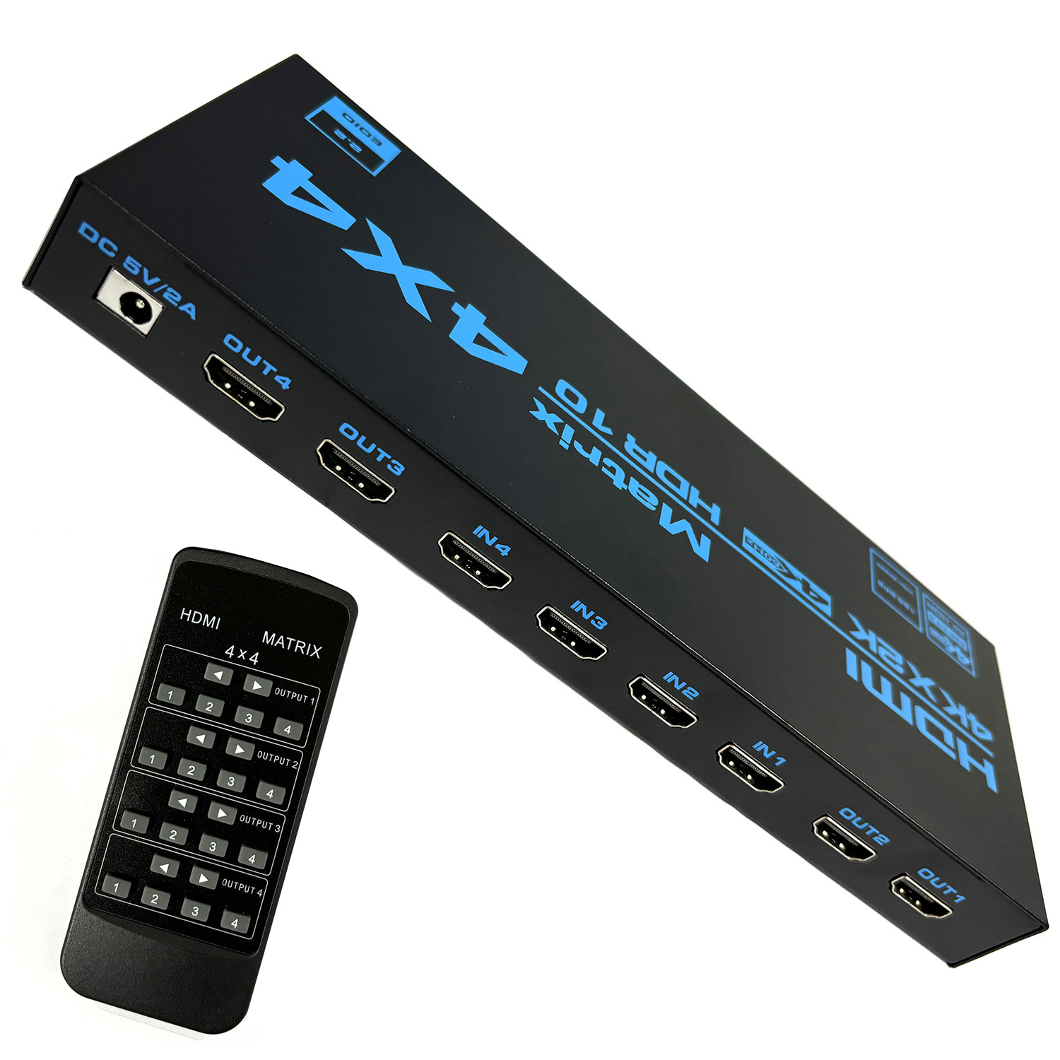 Hdmi Matrix Switch - 4k hdmi matriz switch 4 em