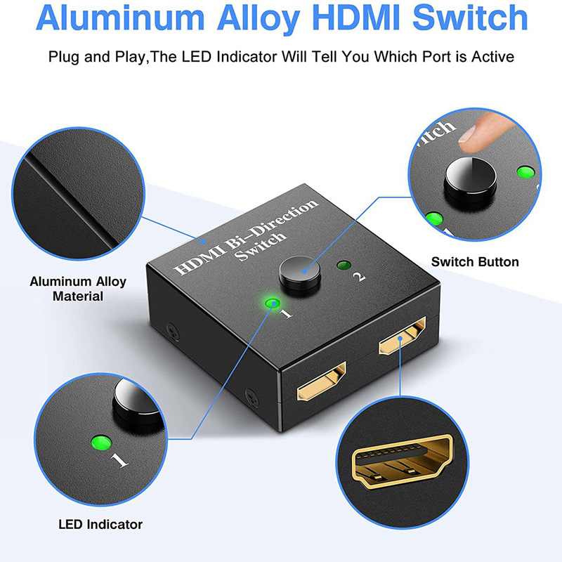 NOVO Divisor HDMI 2026 Compatí - Hdmi Matrix Switch avaliação e preço