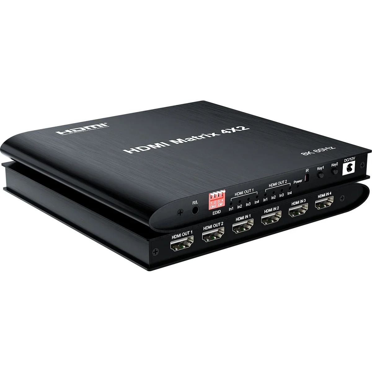 8k 4x2 hdmi2.1 interruptor dis - Hdmi Matrix Switch avaliação e preço