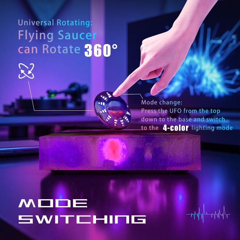 Lâmpada UFO Flutuante 360 °    - Office Productivity Tech avaliação e preço