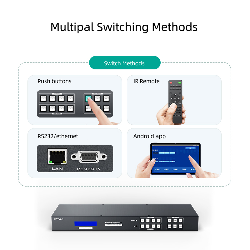 MT-VIKI 4x4 Switch de matriz H - Hdmi Matrix Switch avaliação e preço
