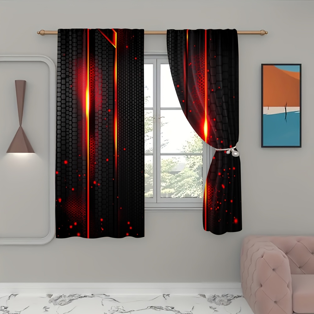 2 Peças Cortinas de Lava com E - Office Tech For Men avaliação e preço