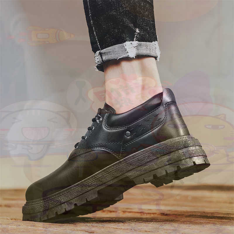 Escuro natural couro moda form - Office Tech For Men avaliação e preço