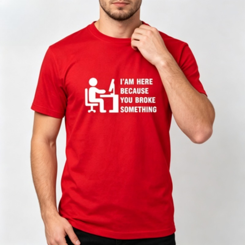 Camiseta masculina de algodão  - The Office It Tech avaliação e preço