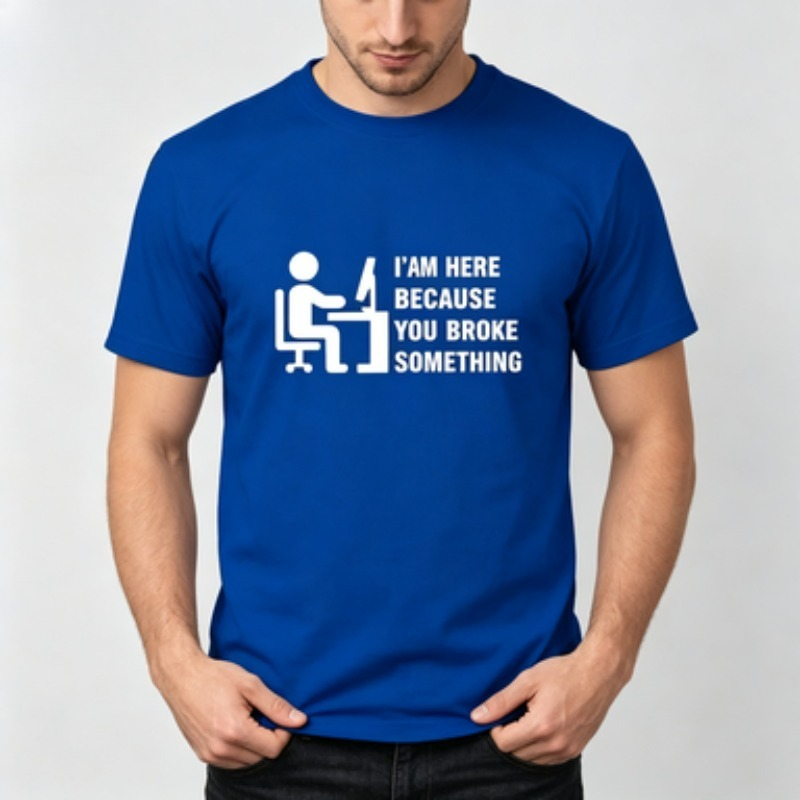 Camiseta masculina de algodão  - The Office It Tech avaliação e preço