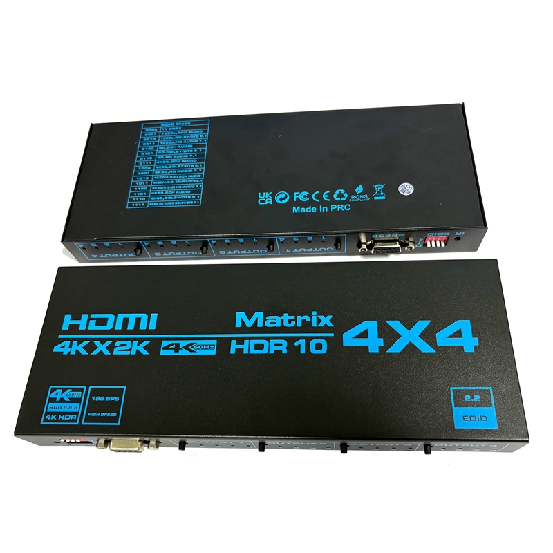 4k hdmi matriz switch 4 em 4 s - Hdmi Matrix Switch avaliação e preço
