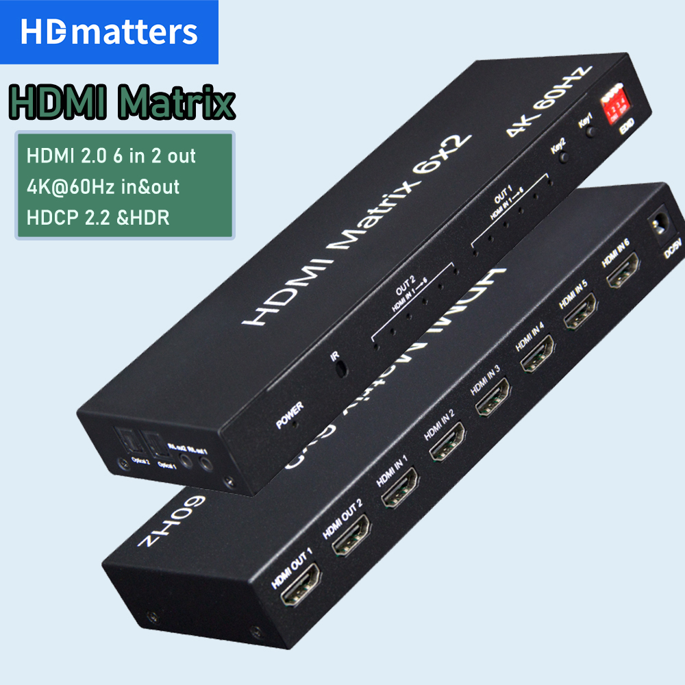 Matriz HDMI 4K 60Hz HDMI 2.0 c - Hdmi Matrix Switch avaliação e preço