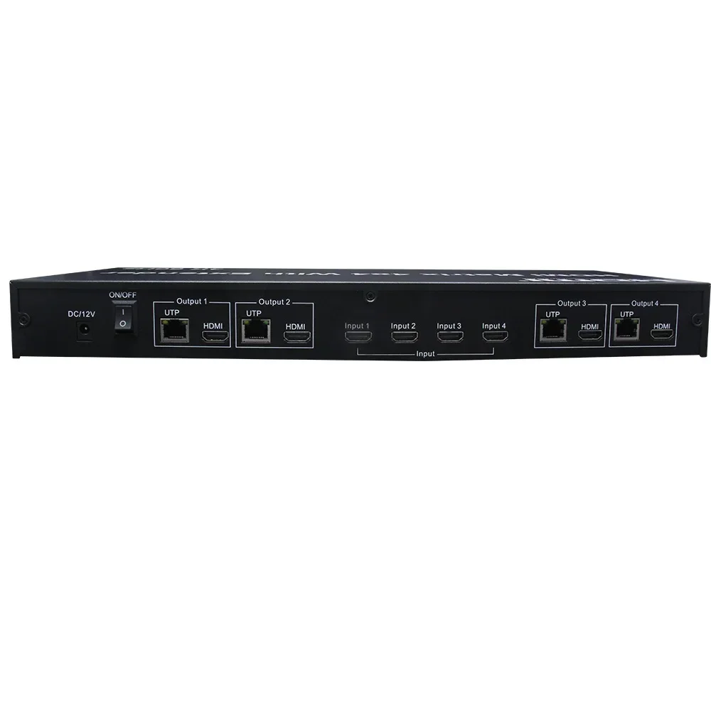 Matriz HDMI 2.0 4x4 4K 60Hz co - Hdmi Matrix Switch avaliação e preço