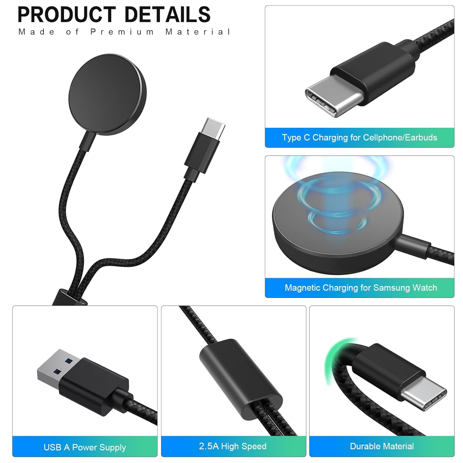 Carregador 2 em 1 para Samsung - Usb Extender Active avaliação e preço