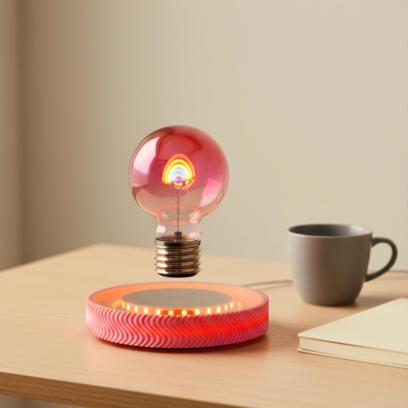 Lâmpada LED Flutuante Sem Fio  - The Office Tech avaliação e preço