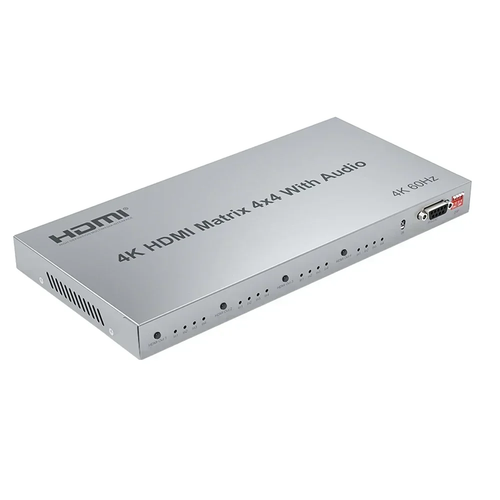 Matriz HDMI 4x4 4K 60Hz com Ex - Hdmi Matrix Switch avaliação e preço