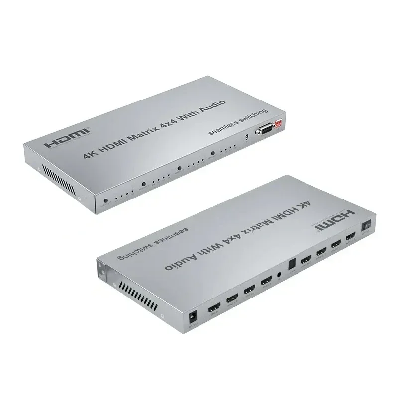 Matriz HDMI 4x4 4K 60Hz com Ex - Hdmi Matrix Switch avaliação e preço
